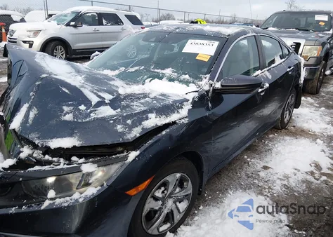 2020 Honda Civic Lx z USA, uszkodzony, nr VIN 2HGFC2F63LH545684